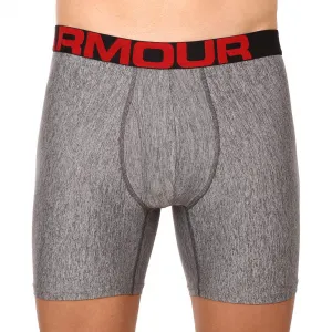 Pánske boxerky UNDER ARMOUR UA Tech 6in 2 Pack-GRY