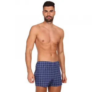 Klasické pánske trenky Foltýn modré (K55) S, trenírky