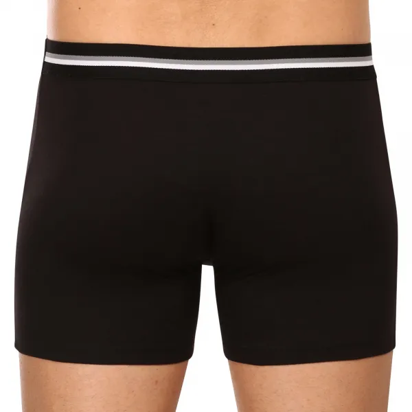 Pánske boxerky 69SLAM fit bamboo plain (MBVPLN-BK) M, trenky