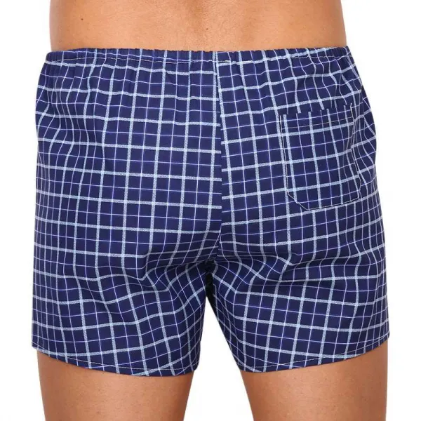 Klasické pánske trenky Foltýn modré extra nadrozmer (KN79) 9XL, trenírky