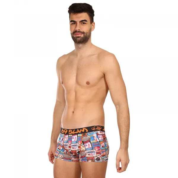 Pánske boxerky 69SLAM hip vintage food sign (MSYVFS-PO) M, trenky