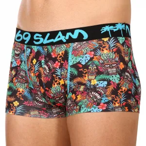 Pánske boxerky 69SLAM hip hawaiian tiki (MSYHWT-PO) M, trenky