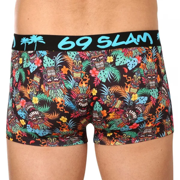 Pánske boxerky 69SLAM hip hawaiian tiki (MSYHWT-PO) M, trenky