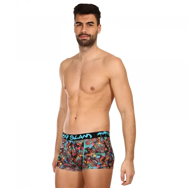 Pánske boxerky 69SLAM hip hawaiian tiki (MSYHWT-PO) M, trenky