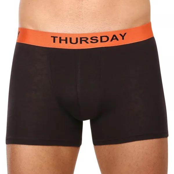 7PACK pánske boxerky Nedeto čierne (7NB001-week) S, trenky