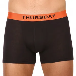 7PACK pánske boxerky Nedeto čierne (7NB001-week) S, trenky