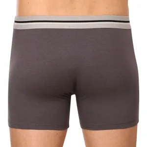 Pánske boxerky 69SLAM fit bamboo plain (MBVPLN-DG) M, trenky