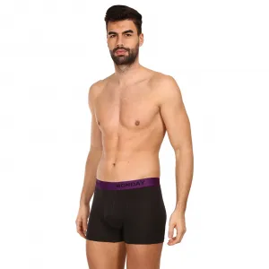 7PACK pánske boxerky Nedeto čierne (7NB001-week) S, trenky