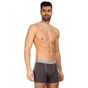 Pánske boxerky 69SLAM fit bamboo plain (MBVPLN-DG) M, trenky