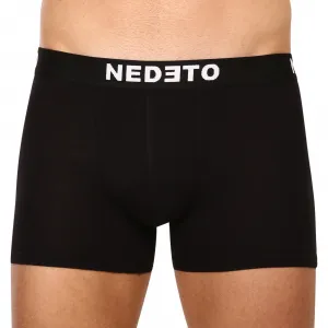 10PACK pánske boxerky Nedeto čierne (10NB001b) S, trenky