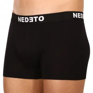 10PACK pánske boxerky Nedeto čierne (10NB001b) S, trenky