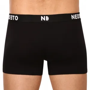 10PACK pánske boxerky Nedeto čierne (10NB001b) S, trenky