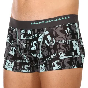 Pánske boxerky 69SLAM hip comix strip (MHBCXS-BB) M, trenky