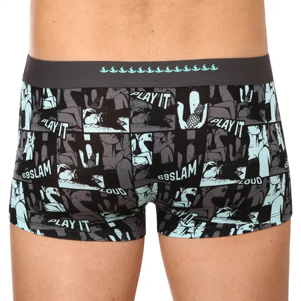Pánske boxerky 69SLAM hip comix strip (MHBCXS-BB) M, trenky