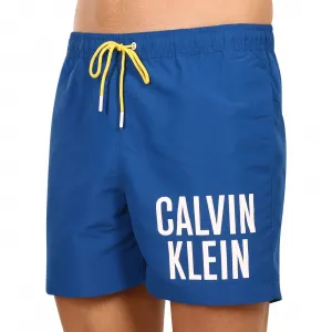 Pánske plavky Calvin Klein modre (KM0KM00790 C3A) M