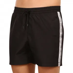 Pánske plavky Calvin Klein čierne (KM0KM00741 BEH) S