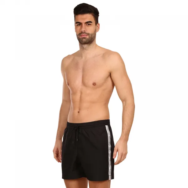 Pánske plavky Calvin Klein čierne (KM0KM00741 BEH) S
