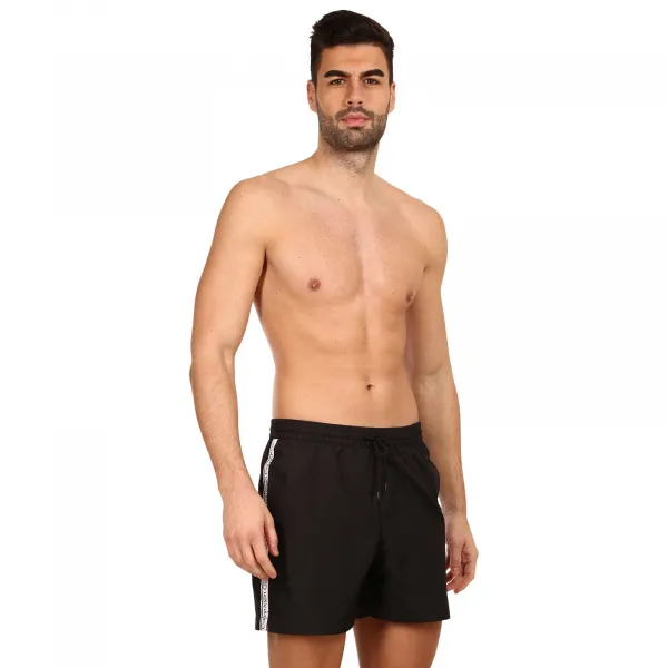 Pánske plavky Calvin Klein čierne (KM0KM00741 BEH) S