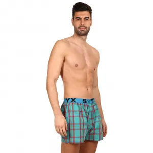 Pánske trenky Styx športová guma viacfarebné (B939) XXL, trenírky