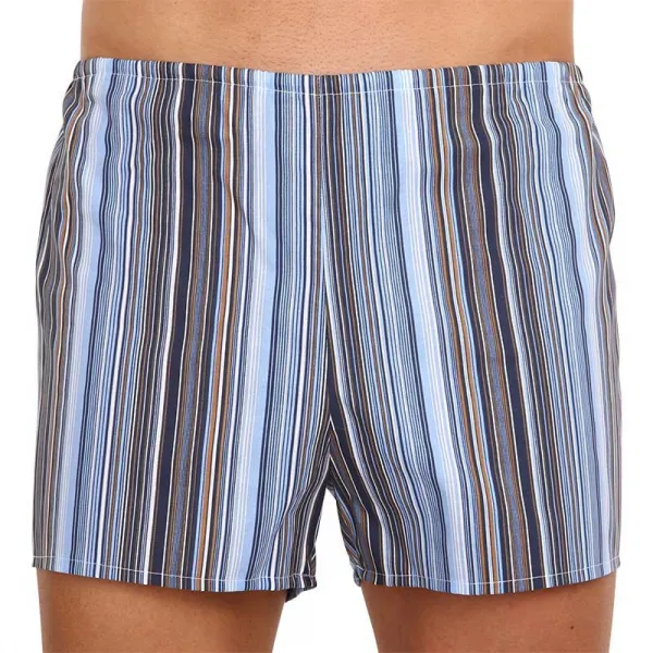 3PACK klasické pánske trenky Foltýn viacfarebné M, trenírky