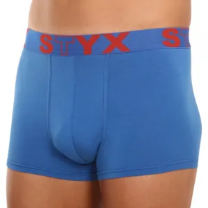 3PACK pánske boxerky Styx športová guma modré (3G96789) M, trenky