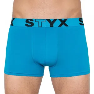 3PACK pánske boxerky Styx športová guma modré (G9676869) M, trenky