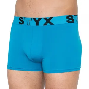3PACK pánske boxerky Styx športová guma modré (G9676869) M, trenky