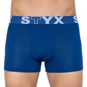 3PACK pánske boxerky Styx športová guma modré (G9676869) M, trenky