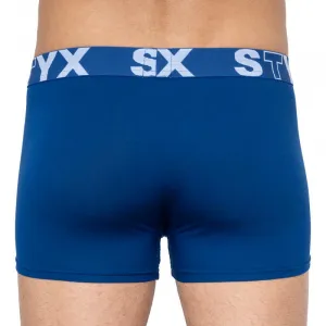 3PACK pánske boxerky Styx športová guma modré (G9676869) M, trenky