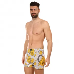 Pánske trenky VoXX svetlosivé (Karlos) M, trenírky