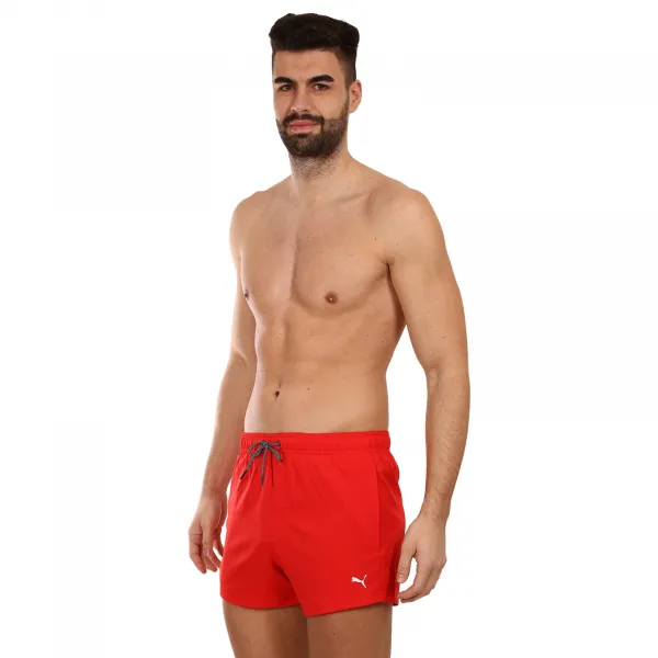 Pánske plavky Puma červené (100000029 002) S