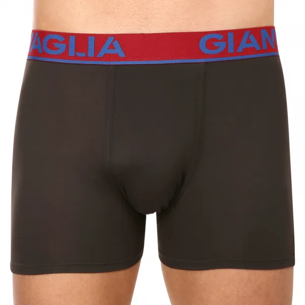 5PACK pánske boxerky Gianvaglia čierne (GVG-5010) M, trenky