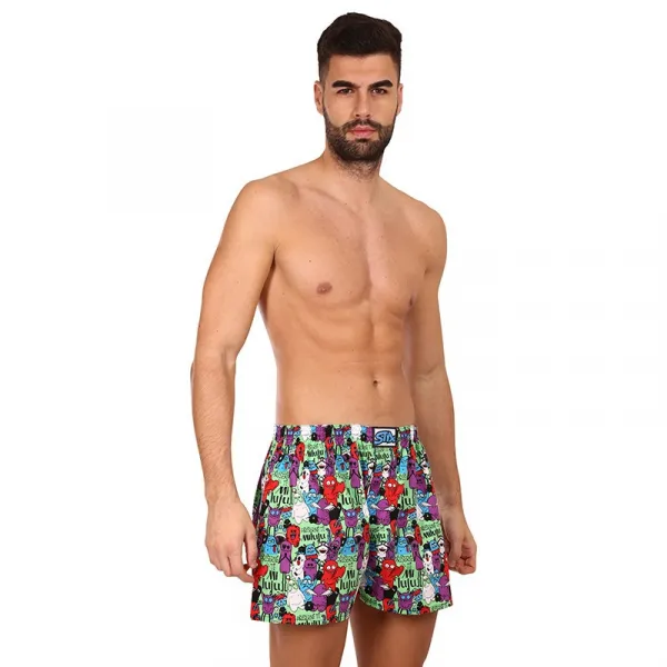 Pánske trenírky Styx art klasická guma nadrozmer príšerky (E1555) 5XL