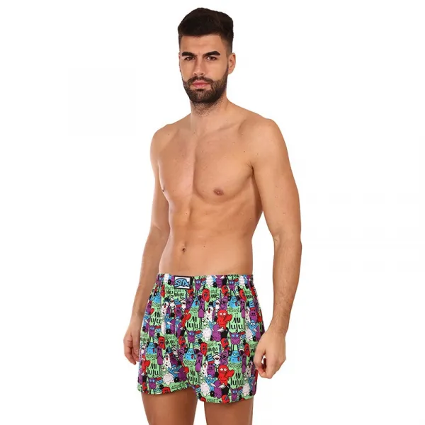 Pánske trenírky Styx art klasická guma nadrozmer príšerky (E1555) 5XL