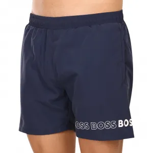 Pánske plavky BOSS modré (50469590 413) S