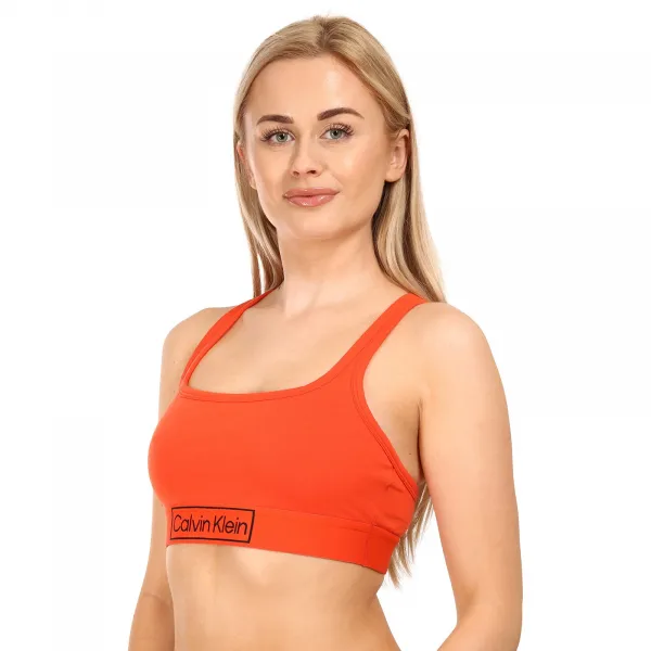 Dámska podprsenka Calvin Klein oranžová (QF6768E-3CI) M