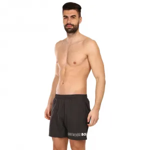 Pánske plavky BOSS čierné (50469590 007) M
