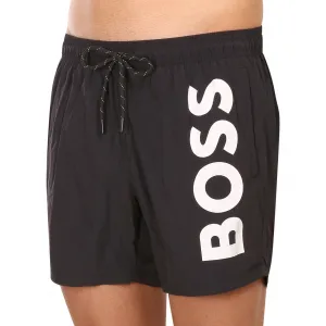 Pánske plavky BOSS čierné (50469602 007) M