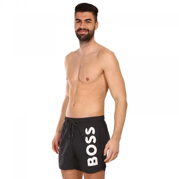 Pánske plavky BOSS čierné (50469602 007) M