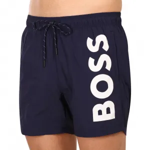 Pánske plavky BOSS modré (50469602 413) M