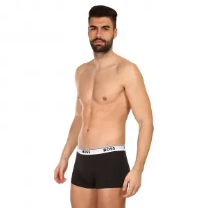 3PACK pánske boxerky BOSS čierné (50475274 994) M, trenky