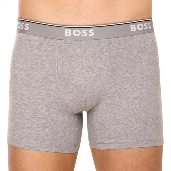 3PACK pánske boxerky BOSS viacfarebné (50475282 999) M, trenky