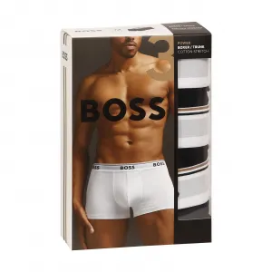 3PACK pánske boxerky BOSS čierné (50475274 994) M, trenky
