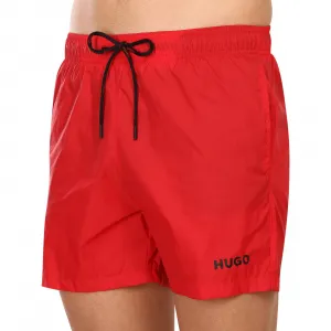Pánske plavky HUGO červené (50469312 693) S