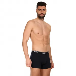 3PACK pánske boxerky BOSS tmavo modré (50475282 480) M, trenky