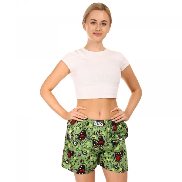 Dámske trenírky na spanie Styx zombie (DTD1451) S