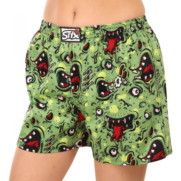 Dámske trenírky na spanie Styx zombie (DTD1451) S