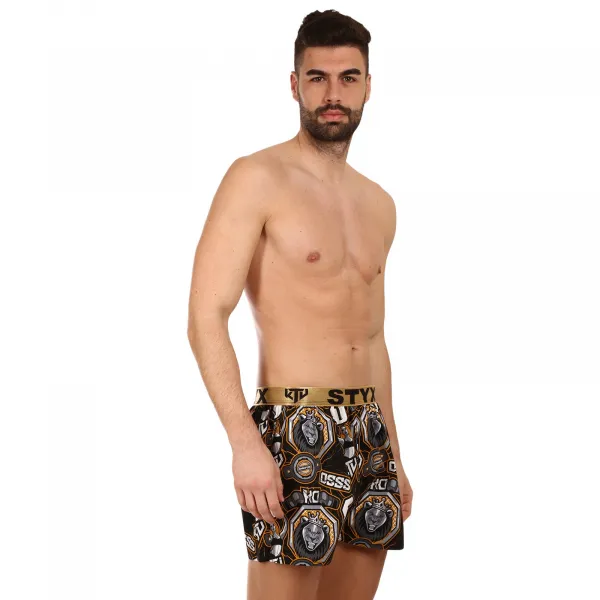 2PACK pánske trenírky Styx art / KTV športová guma (2BT1655) M