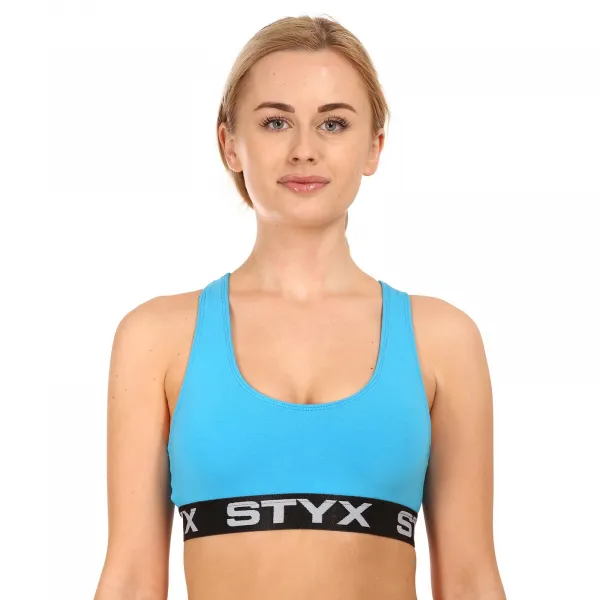 3PACK dámska podprsenka Styx šport viacfarebná (3IP96089) M