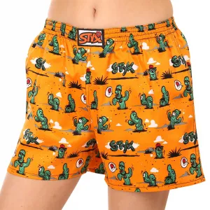 Dámske trenírky na spanie Styx kaktusy (DTD1351) M